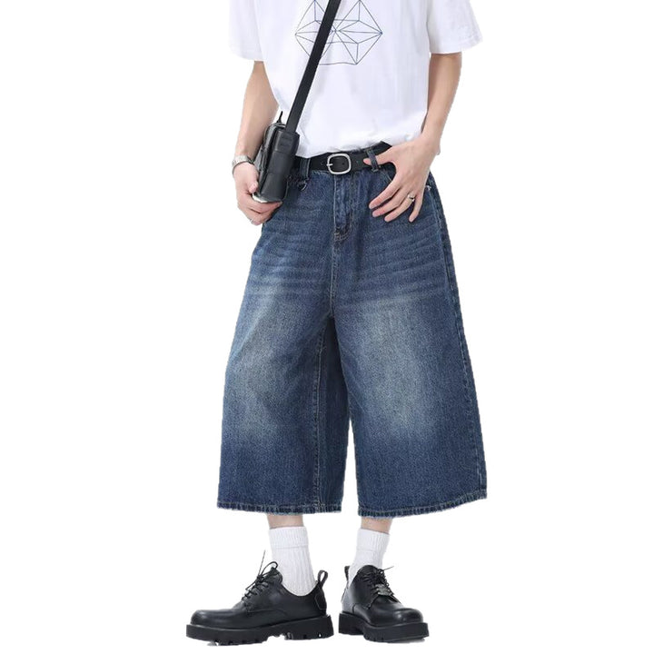 Unisex Fashion Wide Jeans Mune Fashion