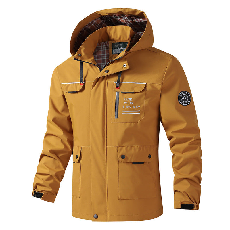 Men's Water-Repellent Outdoor Jacket