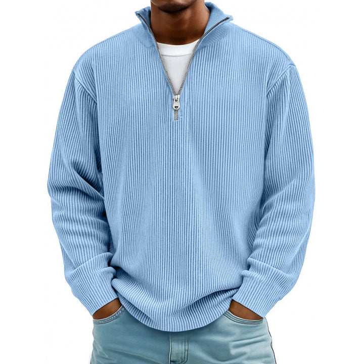 Men's Stylish Sweatshirt with Zipper Mune Fashion