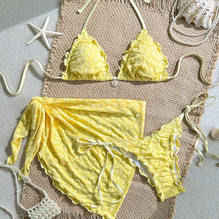 Women's Bikini Set with Ruffles Mune Fashion