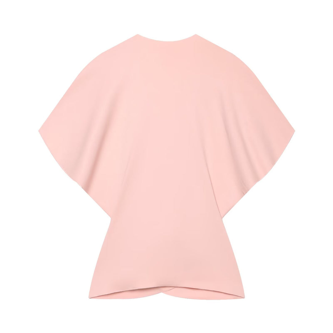 Women's Wrap Top with Kimono Sleeves and Twist Detail Mune Fashion
