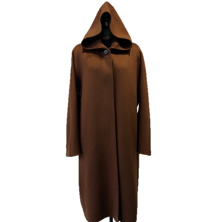 Women's Elegant Hooded Wrap Coat Mune Fashion