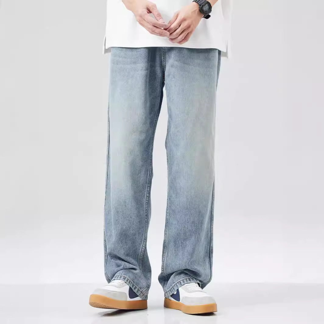 Men's Loose-Fit Jeans with High Waist Mune Fashion