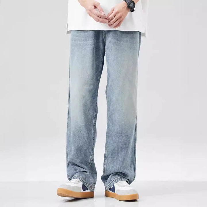 Men's Loose-Fit Jeans with High Waist Mune Fashion