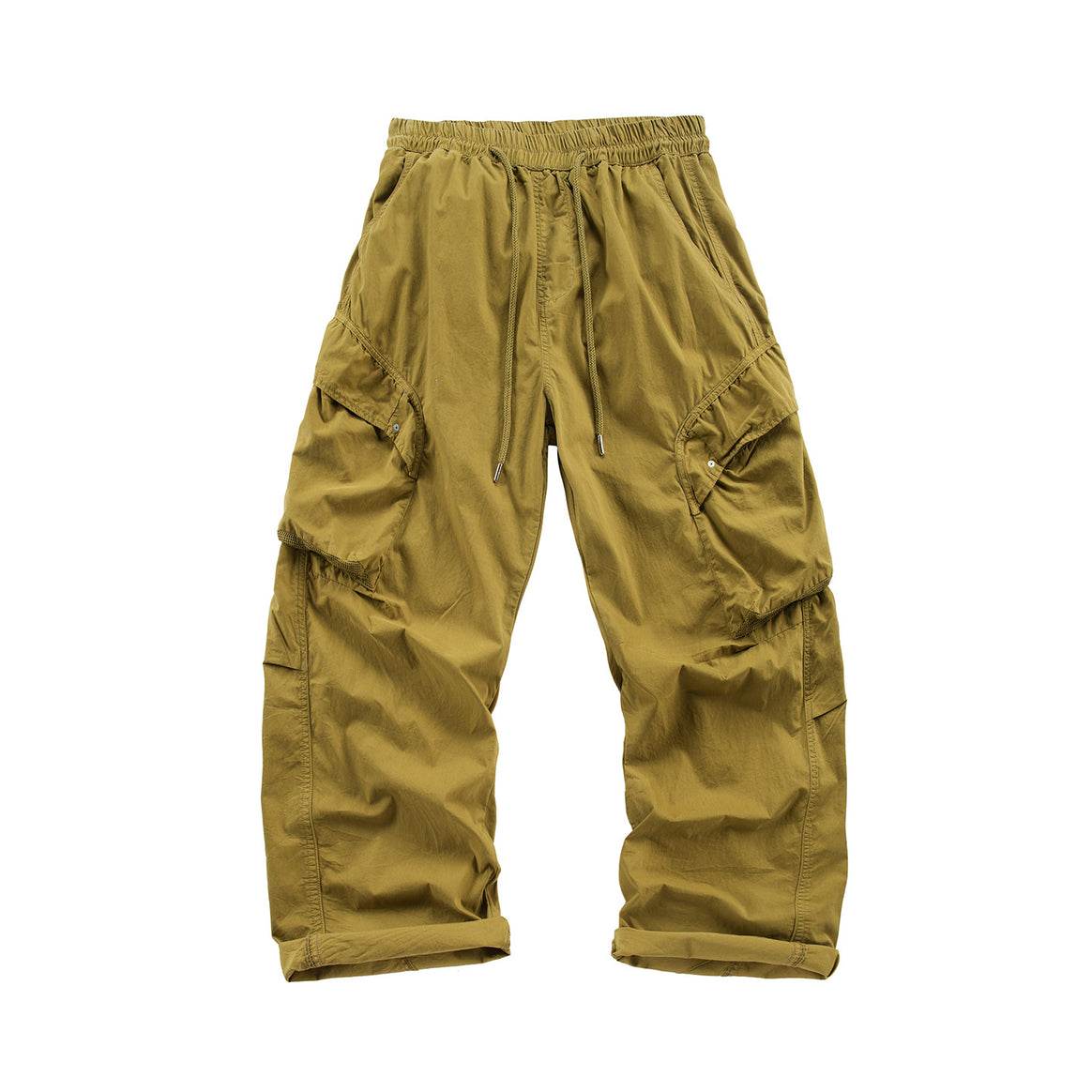 Herren Leichte Cargo-Jogginghose mit Elastikbund, Kordelzug und Mehrzwecktaschen Mune Fashion