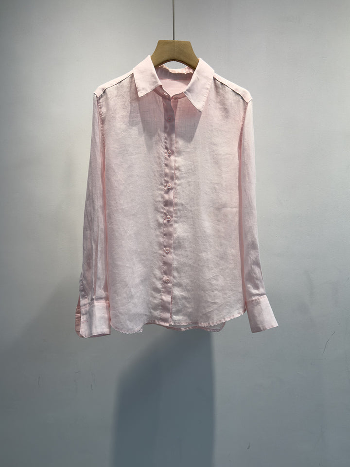Women Lightweight Casual Button Closure Tunic