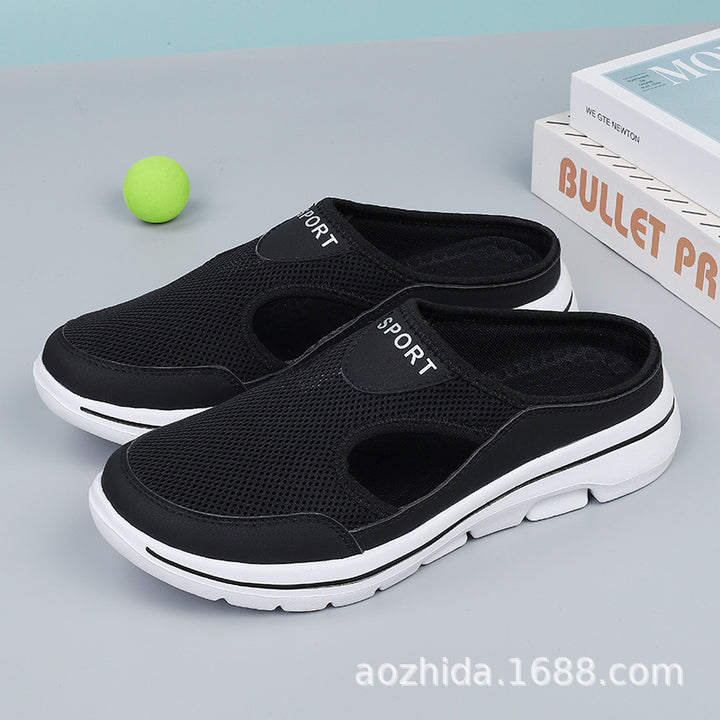 Women's breathable mesh slip-ons with ergonomic comfort insole Mune Fashion