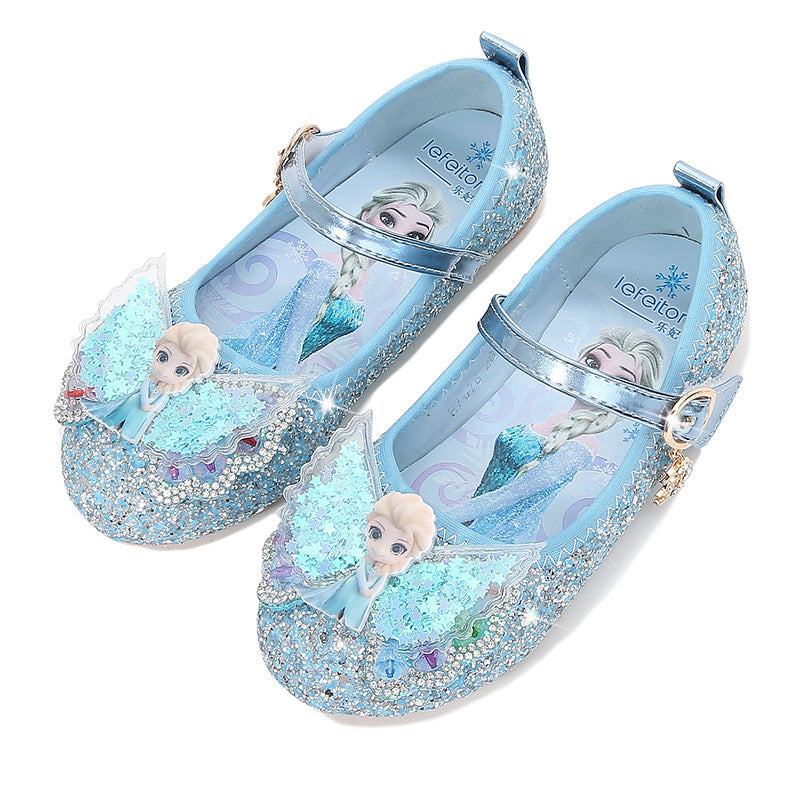 Girls Glittering Princess Ballerinas with Wings Mune Fashion