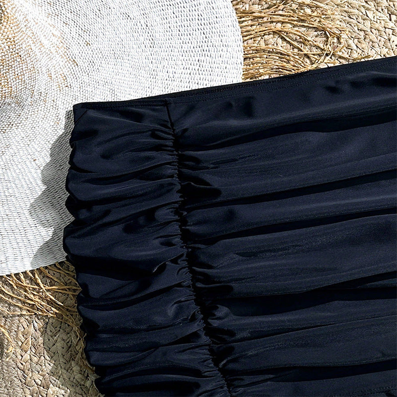 Ladies High Quality Ruffle Shorts with Elastic Waistband Mune Fashion