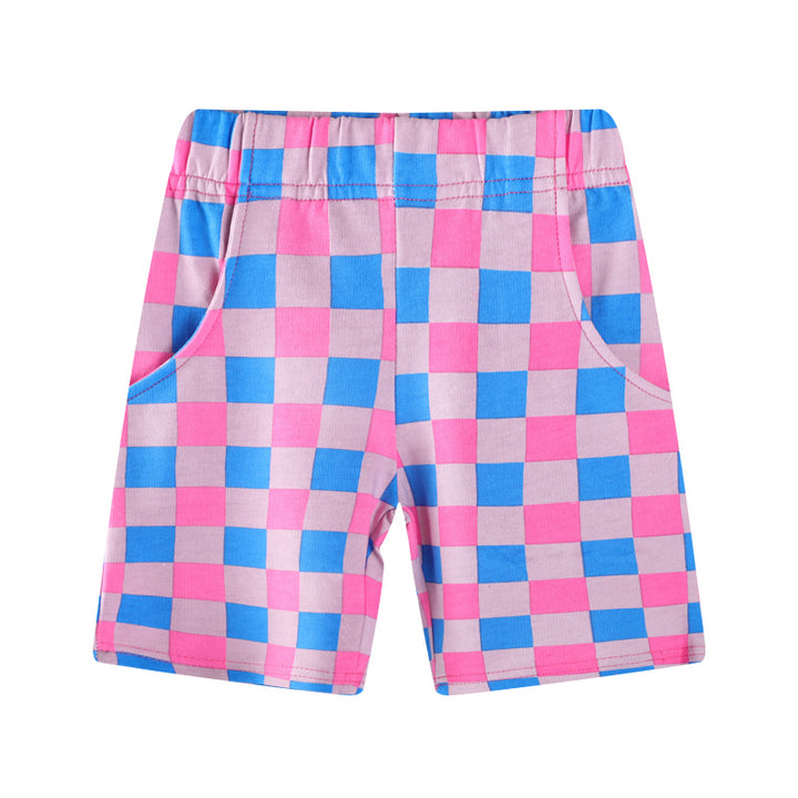 Children's leisure set with a cheerful flower motif Mune Fashion