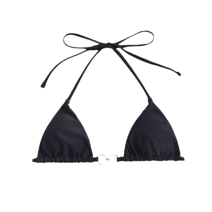 Women's triangle bikini with high-quality ring accent Mune Fashion