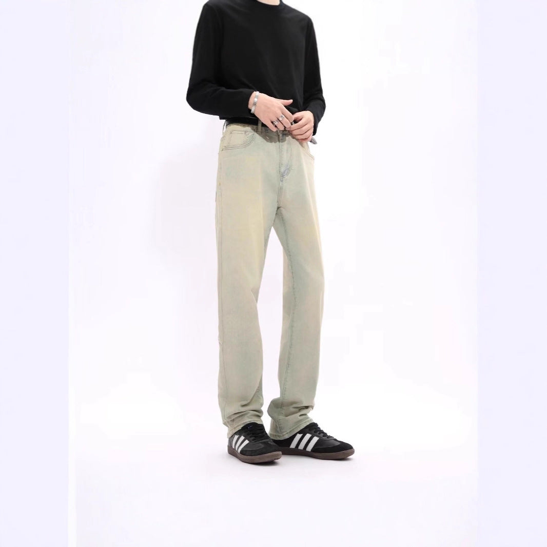 Men's Casual High-Waisted Jeans Mune Fashion