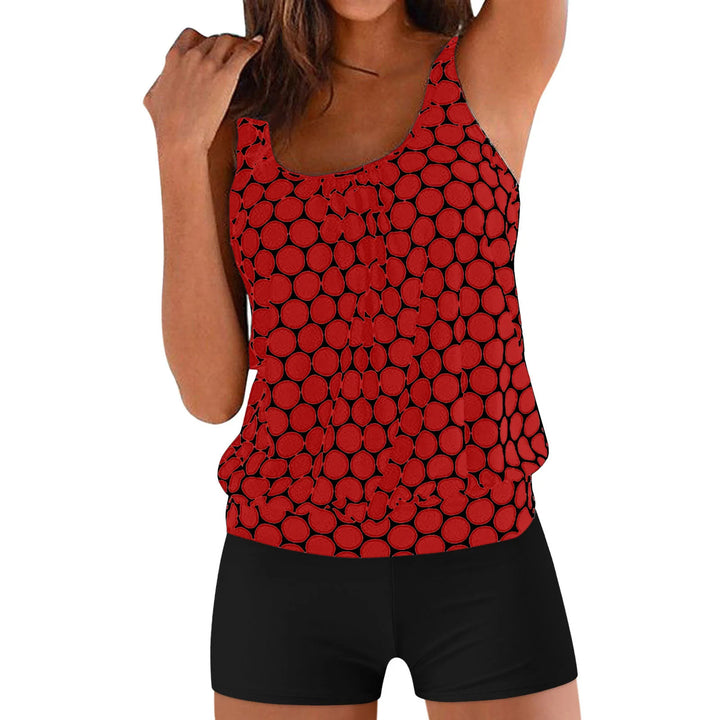 Women's elegant tankini with fashionable pattern Mune Fashion
