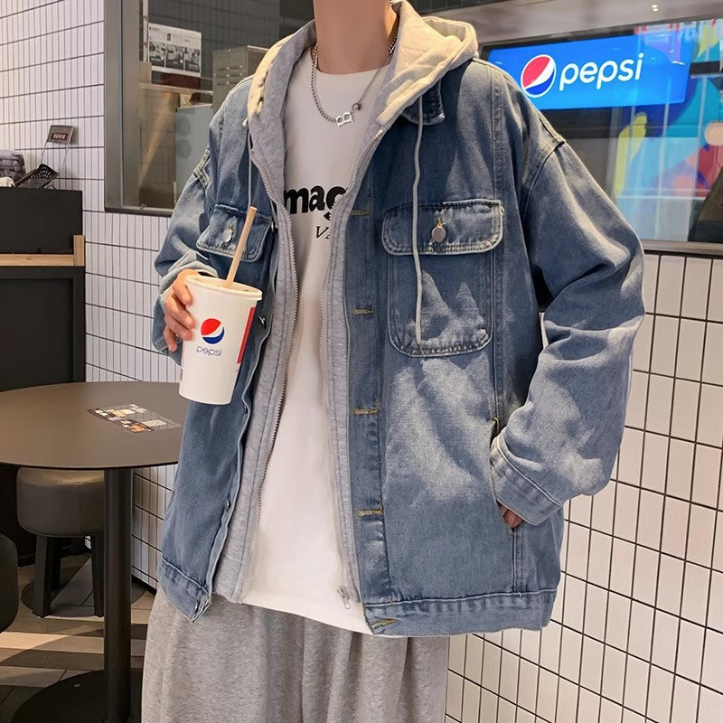 Men's Casual Denim Jacket with Practical Pockets Mune Fashion