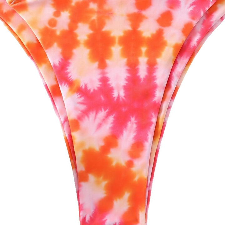 Women's Triangle Bikini with Fashionable Tie Design Mune Fashion