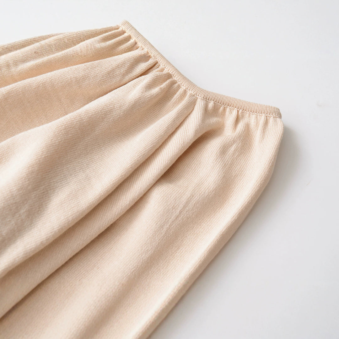 Women Off-Shoulder Knit Sweater with Balloon Sleeves and Wide Ribbed Hem Mune Fashion