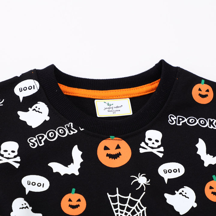 Kids Sweatshirt with spooky Halloween motif Mune Fashion