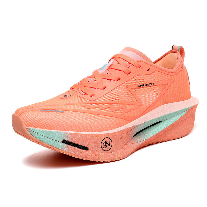 Unisex lightweight performance running shoe with cushioned platform sole and breathable mesh Mune Fashion
