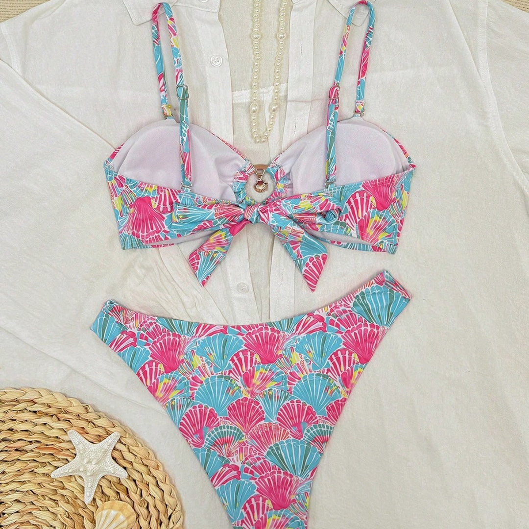 Women's bikini set with playful shell design Mune Fashion