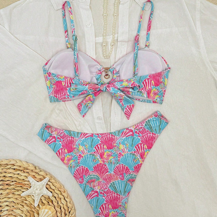 Women's bikini set with playful shell design Mune Fashion