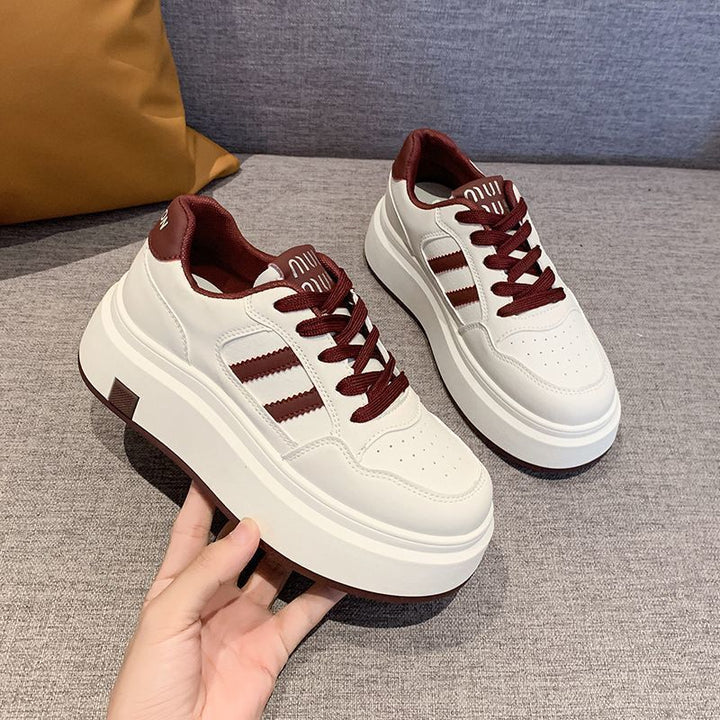 Women's Platform Sneakers with Enhanced Cushioning and Sporty Design Mune Fashion