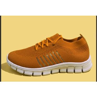 Women's breathable knitted sneakers with flexible segmented sole and comfort insole Mune Fashion