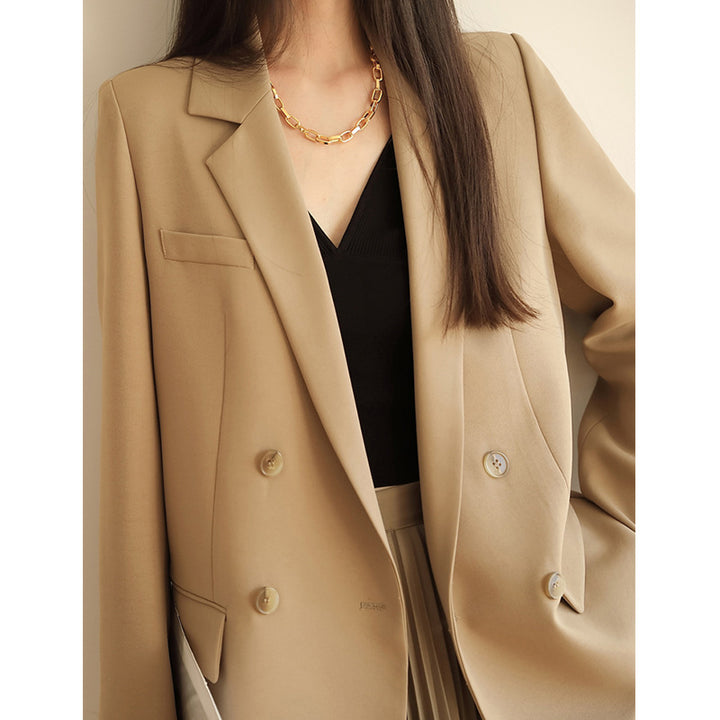 Women Elegant Oversized Blazer Jacket Drune
