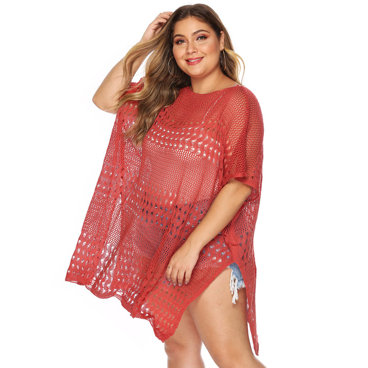 Women's stylish crochet beach cover-up Mune Fashion