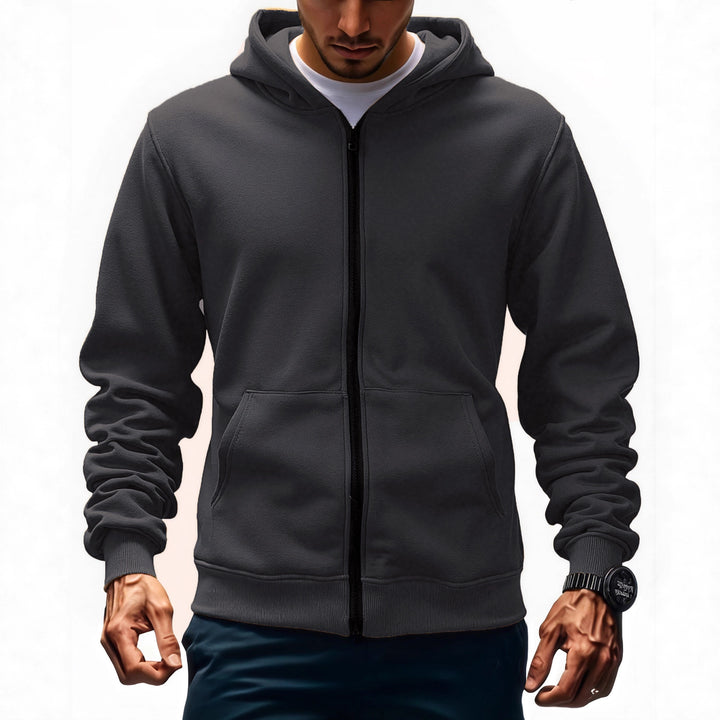 Men's Fashion Hooded Jacket with Practical Pockets Mune Fashion