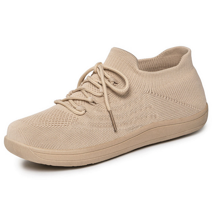 Women's ultra-light everyday knit trainers with sock-like entry and orthopedic memory midsole Mune Fashion