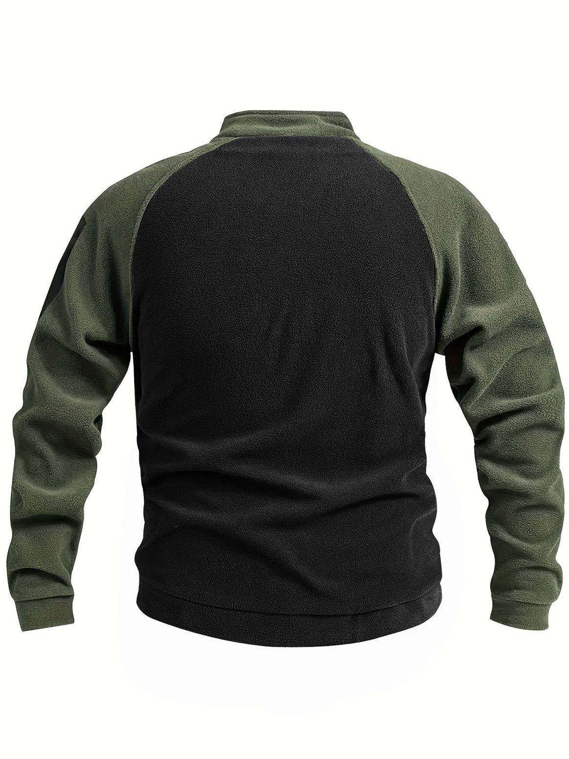 Men's Technical Fleece Combat Pullover with Reinforced Front Panel & Shoulder Zippers Mune Fashion