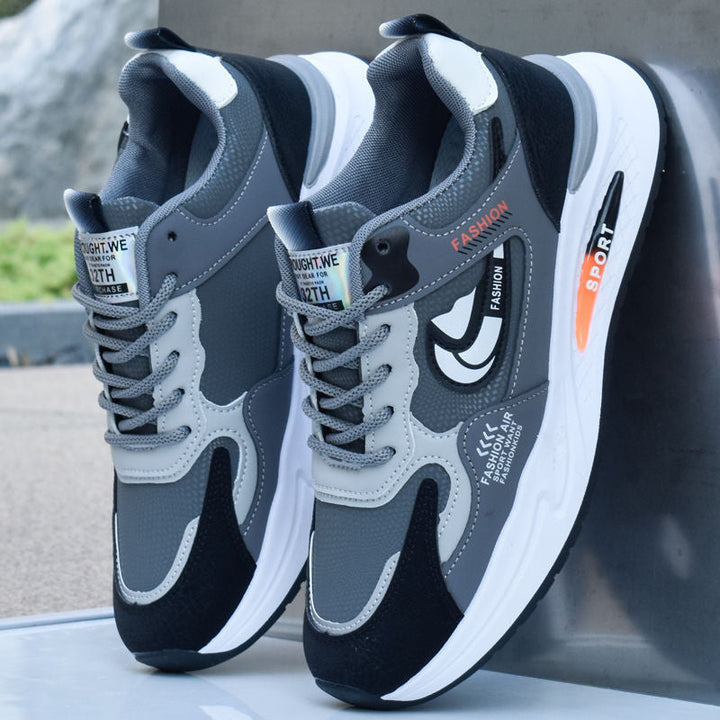 Women's sporty running sneakers with padded insole and breathable construction Mune Fashion
