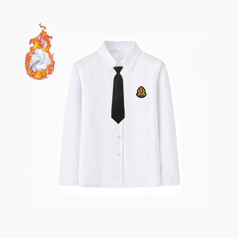 Ladies Elegant Long Sleeve Shirt with Soft Inner Side Mune Fashion