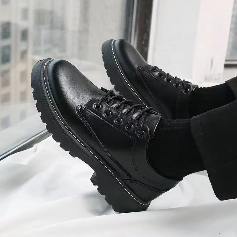 Men's Robust Leather Sneaker Mune Fashion