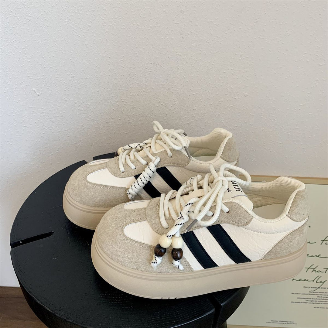 Women's Comfortable Sneakers with Innovative Lacing System and Cushioning Sole Mune Fashion