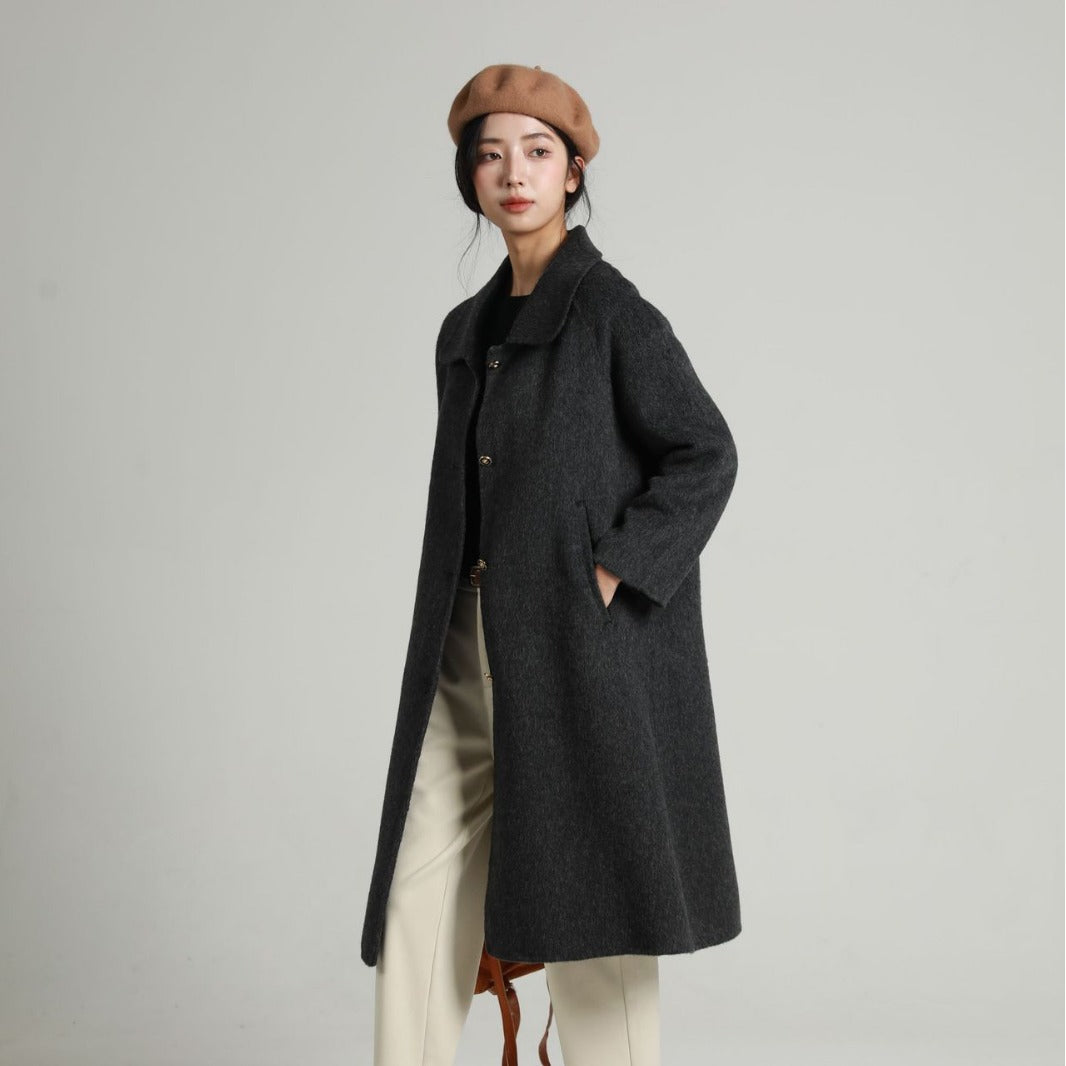 Women’s Fashion Short Jacket with Button Placket Mune Fashion