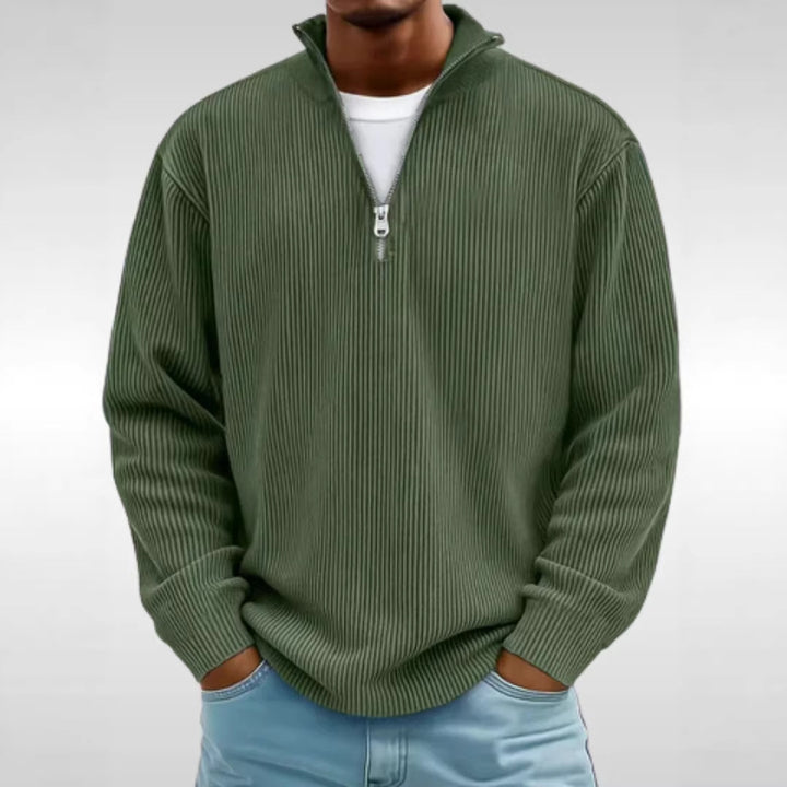 Men's Fashion Zip Sweater
