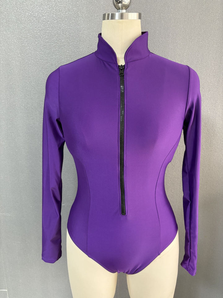 Women's Long Sleeve Swimsuit Mune Fashion