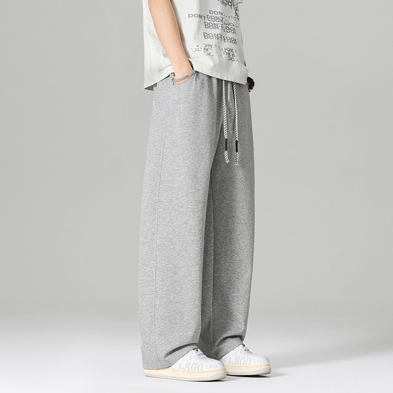 Men's Loose-Fitting Sports Pants with Elastic Waistband 1788279773