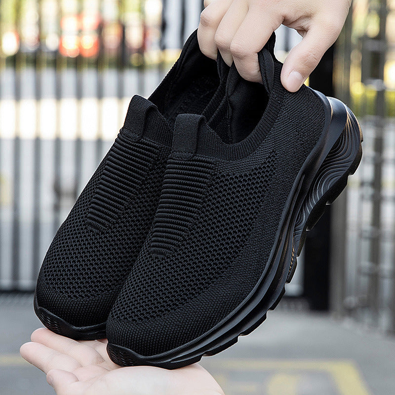 Women's seamless knit slip-on with elastic entry, padded comfort insole and profiled lightweight sole design Mune Fashion