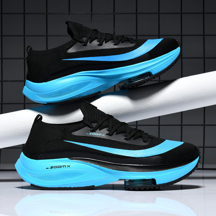 Unisex lightweight performance running shoes with reactive midsole and knitted upper Mune Fashion