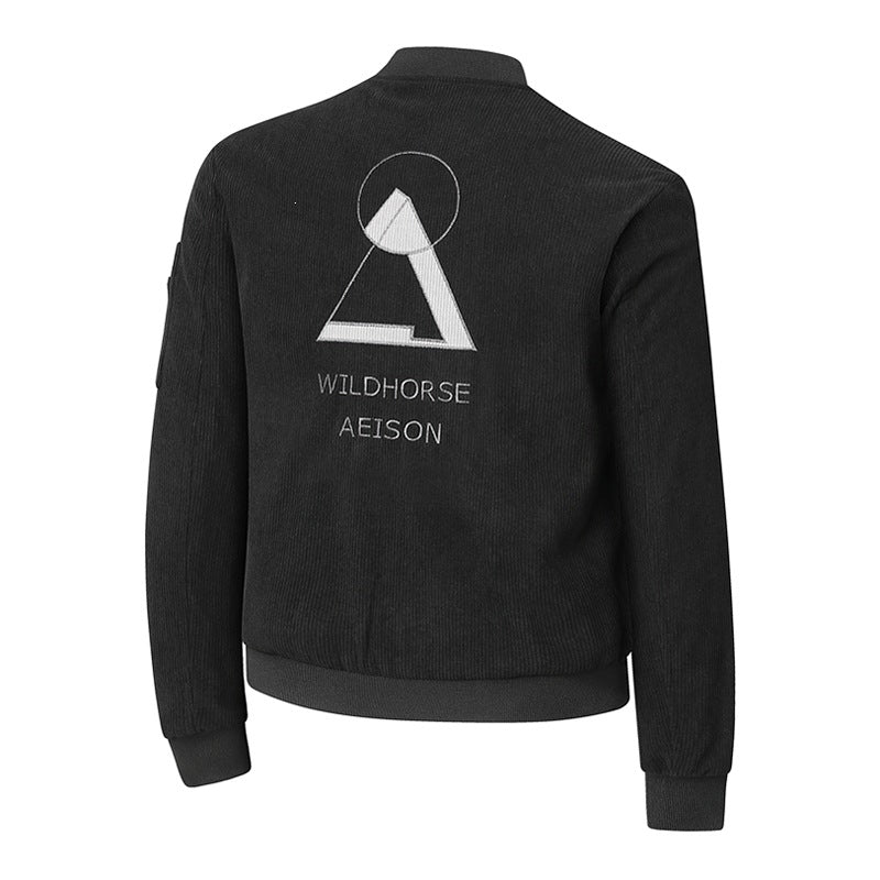 Men's Fashion Cord Bomber Jacket Mune Fashion