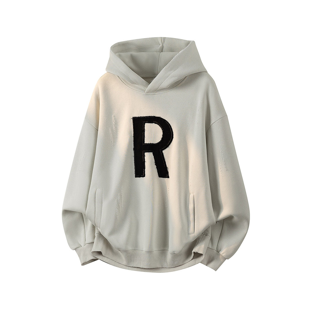 Unisex Oversize Hoodie with handwritten graphic print, kangaroo pocket & ribbed hem Mune Fashion
