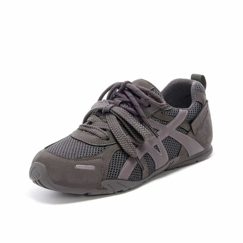 Women's Athletic Sneakers with Breathable Mesh Inserts and Stable Sole Mune Fashion