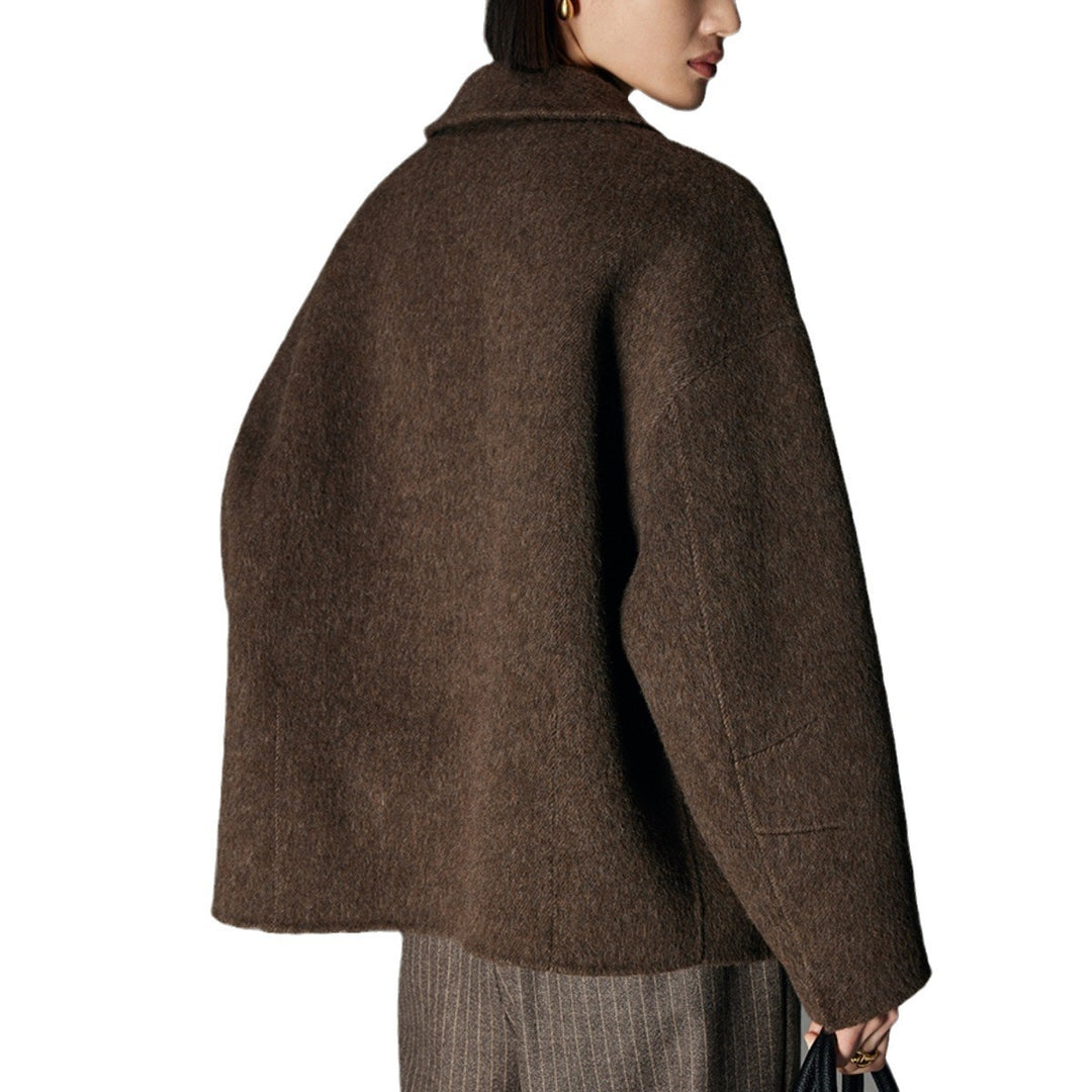 Ladies Stylish Wool Jacket Mune Fashion
