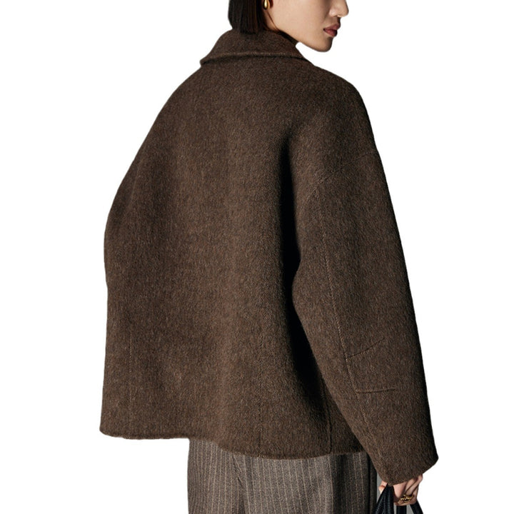 Ladies Stylish Wool Jacket Mune Fashion