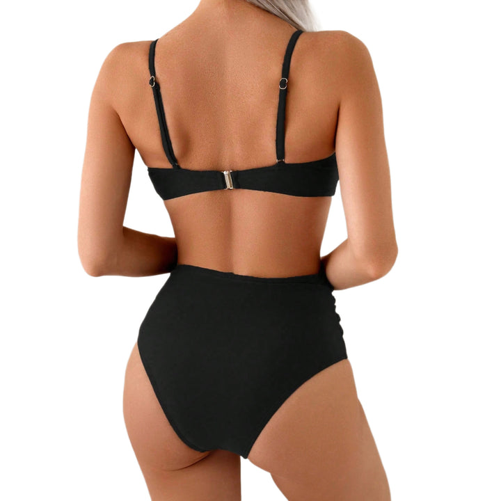 Women Push-Up Bikini with Elegant Details Mune Fashion