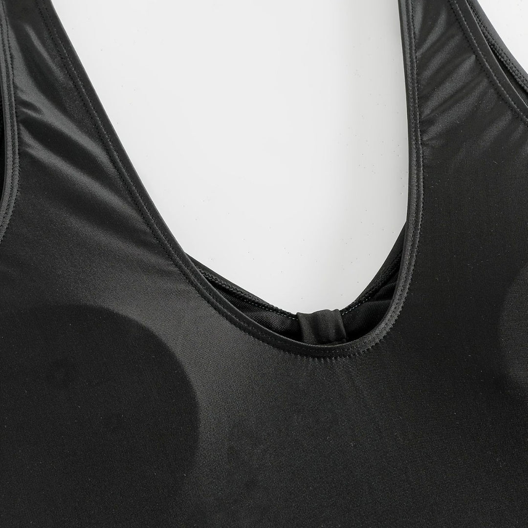 Ladies One-Piece Swimsuit with Fashionable Cut-Out Design Mune Fashion