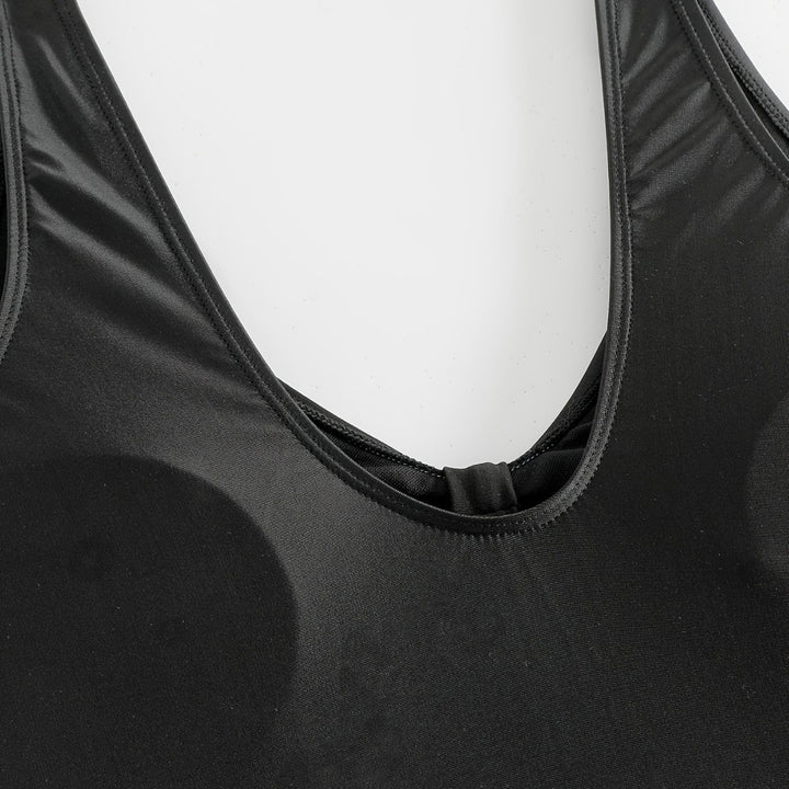 Ladies One-Piece Swimsuit with Fashionable Cut-Out Design Mune Fashion
