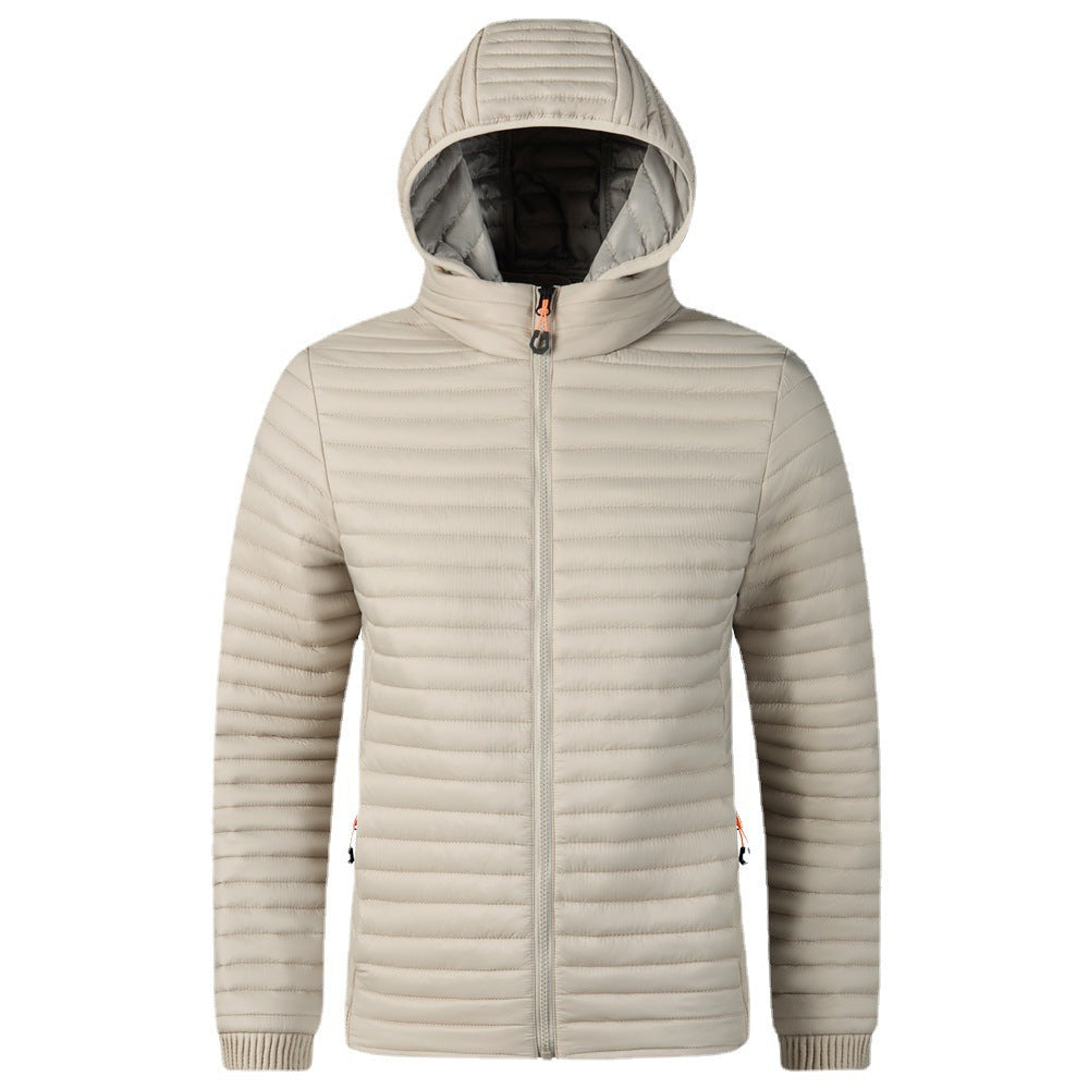 Men's Modern Quilted Jacket with Hood Mune Fashion